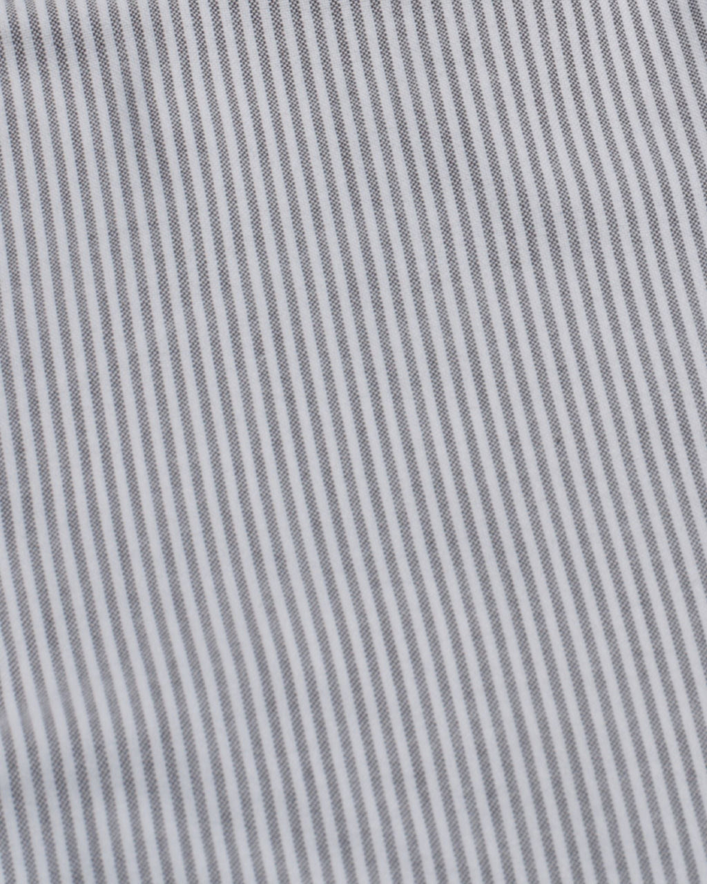 Black Stripe Contrast Collar Oxford Shirt
