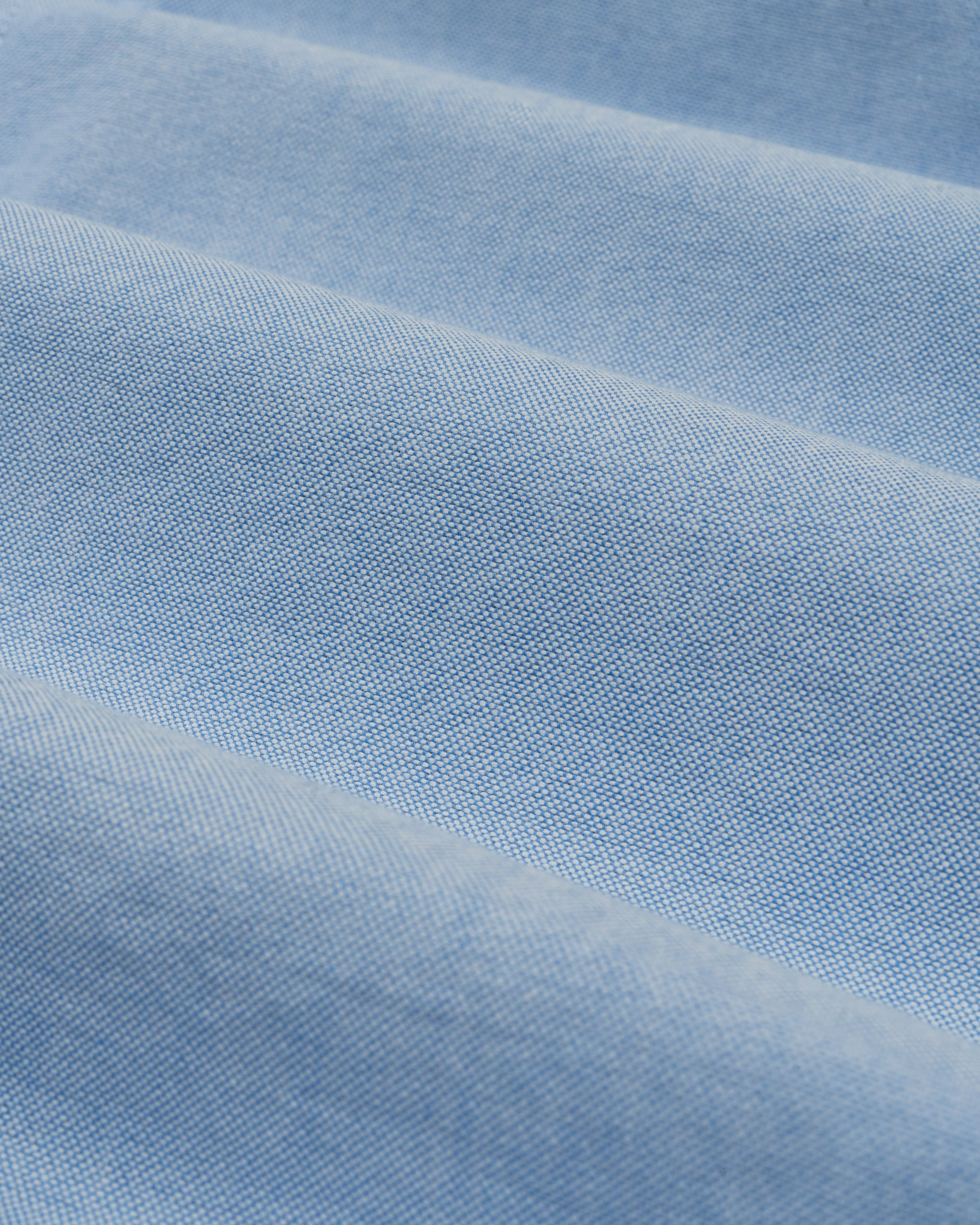 'Le Original' Blue Contrast Collar Oxford Shirt