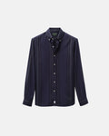 Vertical Stripe Blackwatch Flannel Shirt