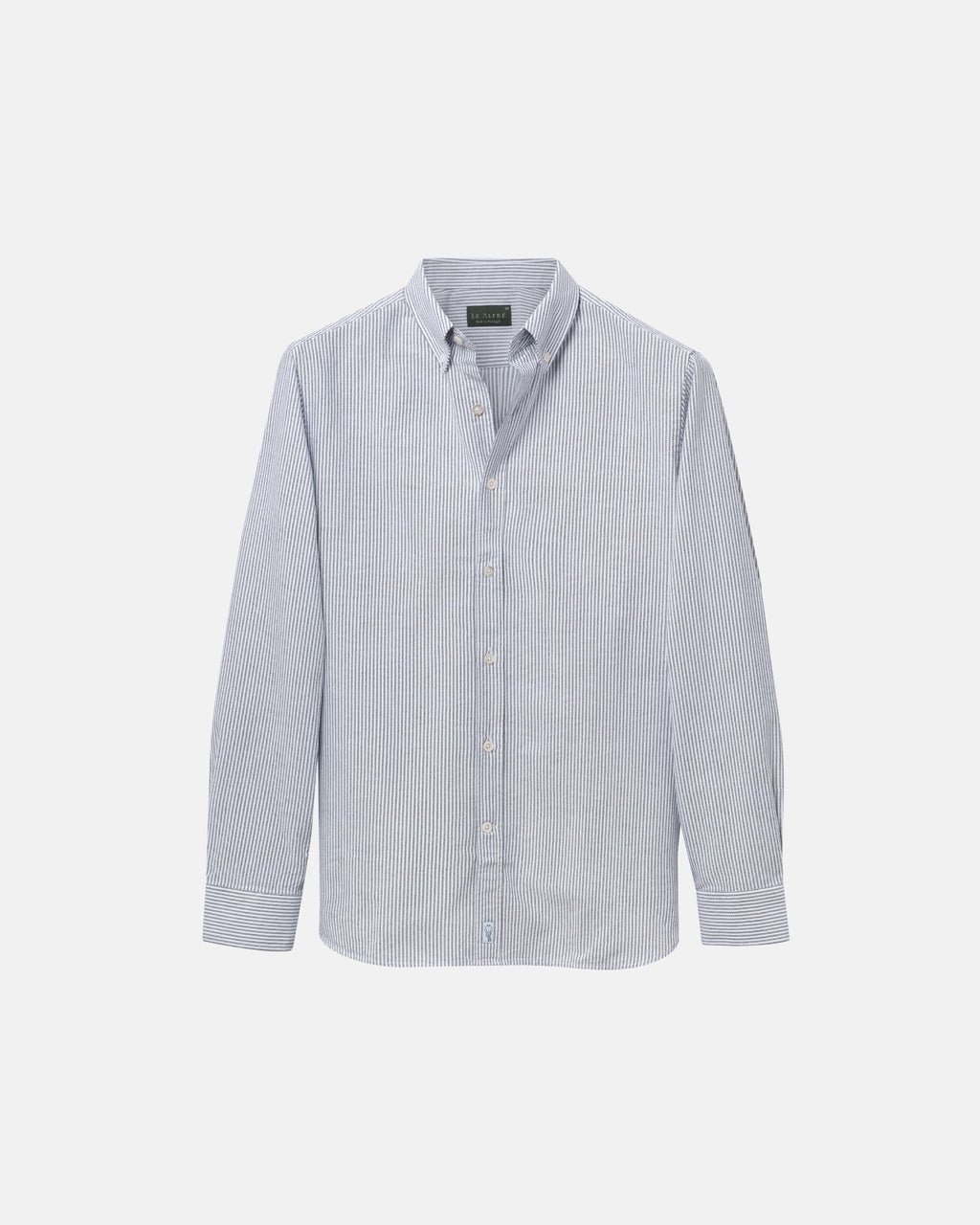 'Le Stripe' Black Oxford Shirt